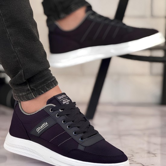 Ghattix Erkek Yazlık Günlük Keten Sneaker Ayakkabı