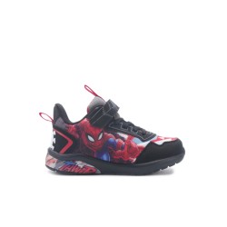 Spiderman Zamon Erkek Cırtlı Işıklı Bilekli Sneaker Ayakkabı