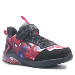 Spiderman Zamon Erkek Cırtlı Işıklı Bilekli Sneaker Ayakkabı