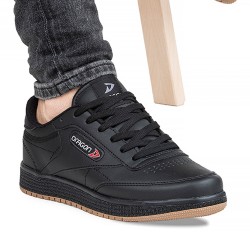 Ayakkabix Sneaker Erkek Spor Ayakkabı Günlük Yürüyüş Siyah-cilt