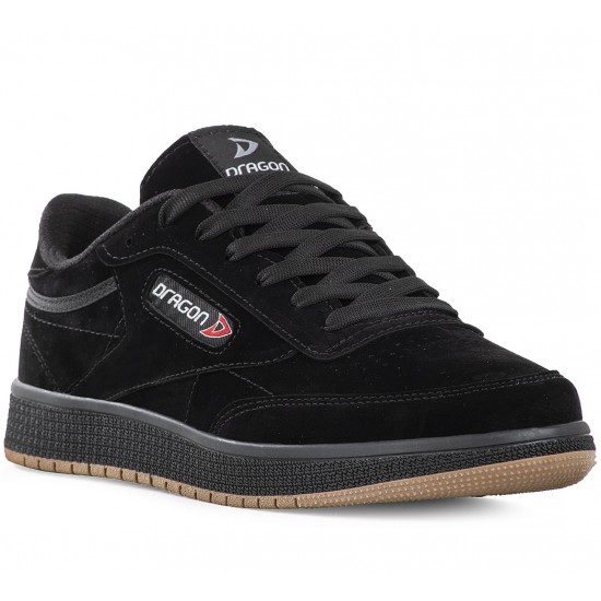 Ayakkabix Sneaker Erkek Spor Ayakkabı Günlük Yürüyüş Siyah-siyah