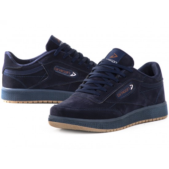 Ayakkabix Sneaker Erkek Spor Ayakkabı Günlük Yürüyüş Lacivert-siyah