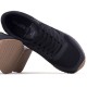 Ayakkabix Sinera Erkek Spor Ayakkabı Rahat Esnek Siyah-siyah