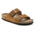 Birkenstock 951313 Tabanı ve Kemeri Hakiki Deri Terlik Camel