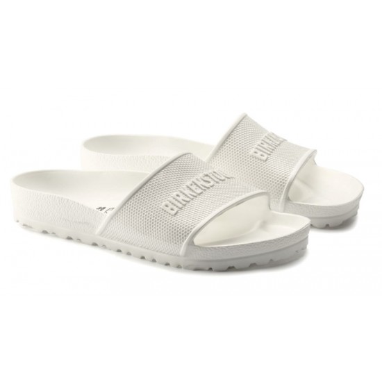 Birkenstock Barbados Tek Bant Eva Hafif Terlik Beyaz