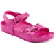 Birkenstock Rio Kids Eva Hafif Tokalı Çocuk Sandalet Pembe