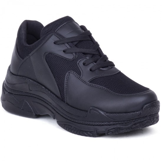 Ghattix Sedanne Günlük Kadın Spor Ayakkabı Siyah-siyah