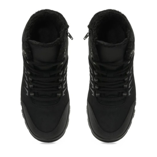 Ghattix Su Kar Kışlık Fermuarlı Erkek Bot İçi Tüylü Bot