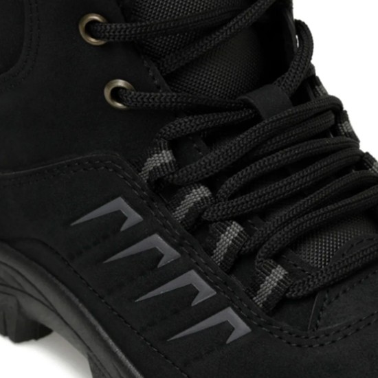 Ghattix Su Kar Kışlık Fermuarlı Erkek Bot İçi Tüylü Bot