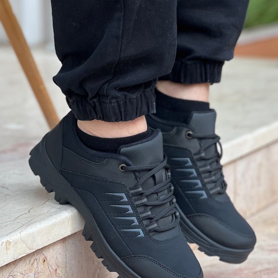 Ghattix Su Kar Kışlık Fermuarlı Erkek Bot İçi Tüylü Bot