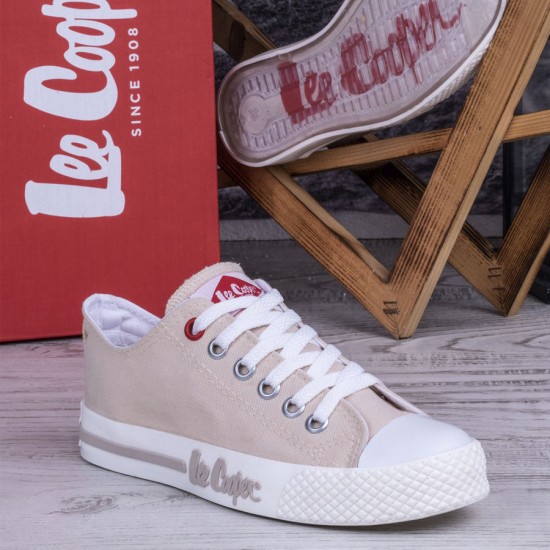 Lee Cooper 30003 Karinna Konvers Unisex Spor Ayakkabı Bej Lee Cooper 30003 Karinna Konvers Unisex Spor Ayakkabı Bej