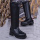 Pierre Cardin Beranna Kışlık Kadın Uzun Çizme Bot Siyah