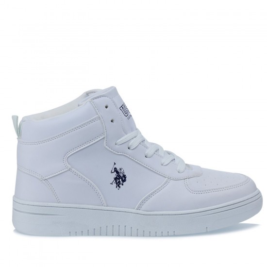U.S. Polo Assn Arriav Hı Günlük Kadın Spor Ayakkabı Beyaz