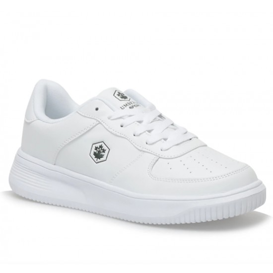 Lumberjack Air Forsce Sneaker Düz Beyaz Kadın Spor Ayakkabı Beyaz