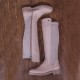 Pierre Cardin Ablaka Fermuarlı Uzun Kışlık Kadın Çizme Bot Bej