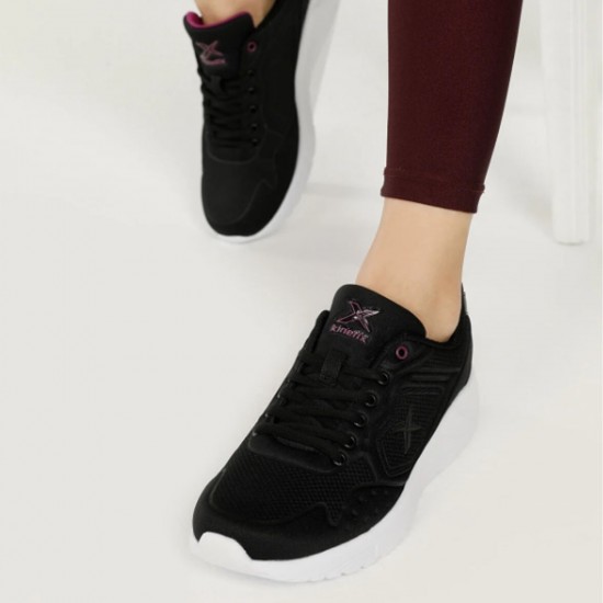 Kinetix Kadın Spor Ayakkabı Col Günlük Yürüyüş Siyah-beyaz