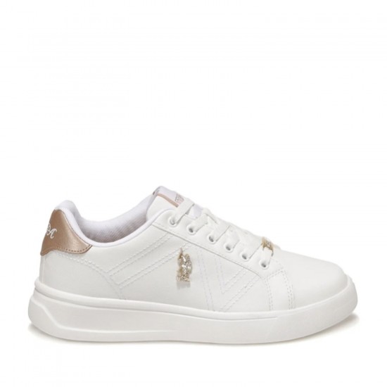 U.S. Polo Assn Kadın Spor Ayakkabı Exx Sneaker Beyaz U.S. Polo Assn Kadın Spor Ayakkabı Exx Sneaker Beyaz