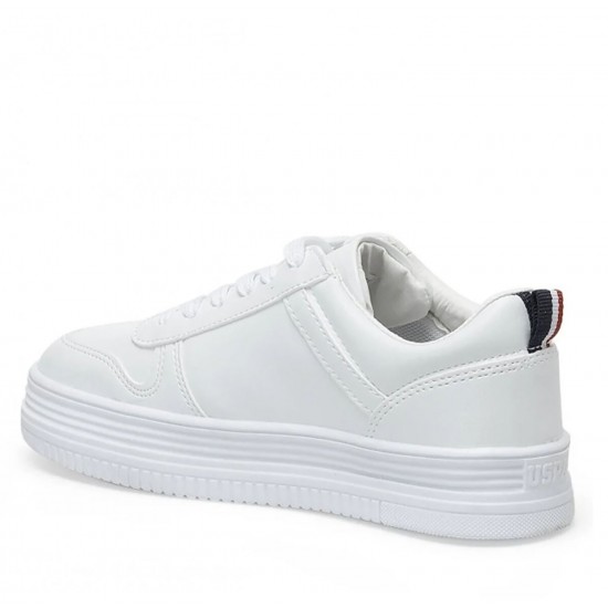 U.S. Polo Assn Kadın Spor Ayakkabı Sur Sneaker Beyaz
