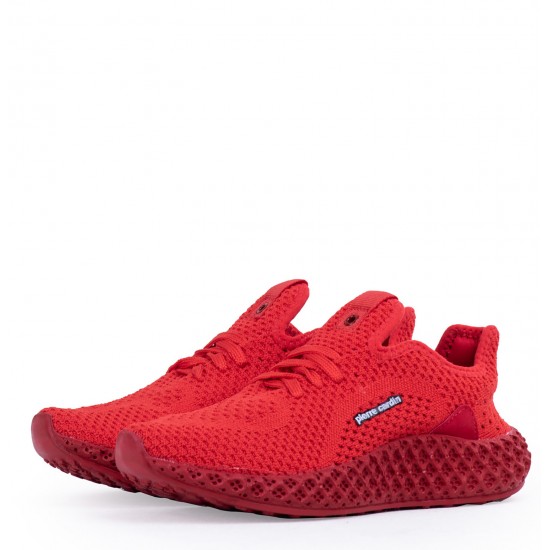 Pierre Cardin 30680 Sneaker Kadın Günlük Spor Ayakkabı Kırmızı