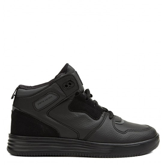 Pierre Cardin 31317 Sneaker Hi Günlük Boğazlı Spor Ayakkabı Siyah