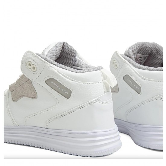Pierre Cardin 31317 Sneaker Hi Günlük Boğazlı Spor Ayakkabı Beyaz