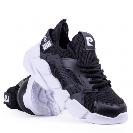 Pierre Cardin 31367 Sneaker Günlük Erkek Spor Ayakkabı Siyah Beyaz