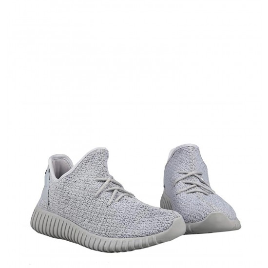 Pierre Cardiin Erkek Spor Aakkabı Yazlık Yeezy Bağsız Gri