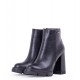 Pierre Cardin 52452 Kışlık Kadın Topuklu Bot Siyah-cilt