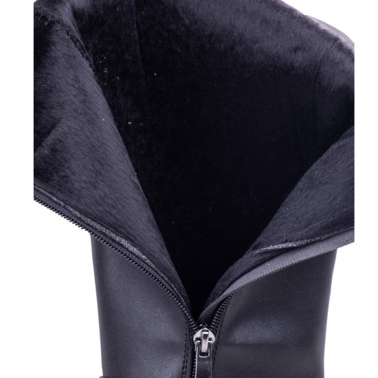 Pierre Cardin 52500 Kışlık Kadın Çizme Bot Siyah