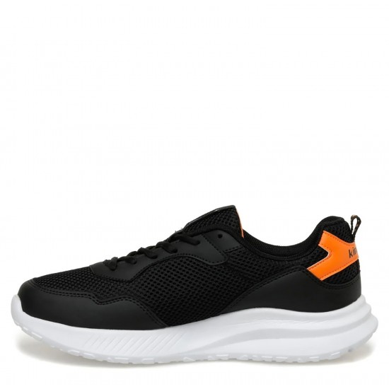 Kinetix Mina Erkek Spor Ayakkabı Günlük Yürüyüş Koşu Siyah-turuncu