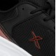 Kinetix Erkek Spor Ayakkabı Vın Hafif Yürüyüş Günlük Siyah Kırmızı