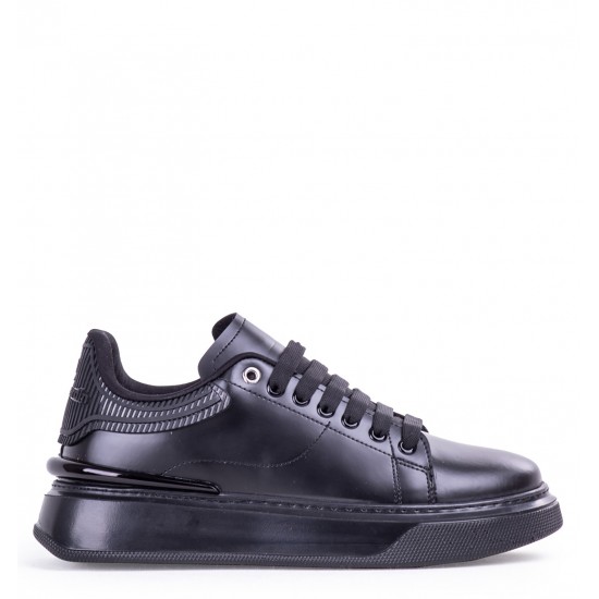 Pierre Cardin Yüksek Taban Klasik Erkek Ayakkabı Siyah