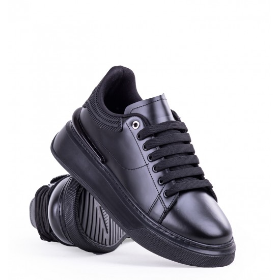 Pierre Cardin Yüksek Taban Klasik Erkek Ayakkabı Siyah