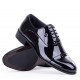 Pierre Cardin Klasik Kundura Parlak Rugan Erkek Ayakkabı Siyah Rugan