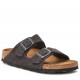 Birkenstock 951313 Tabanı ve Kemeri Hakiki Deri Terlik Velvet Grey