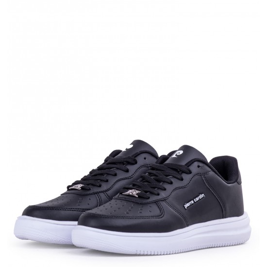 Pierre Cardin Kadın Düz Beyaz Günlük Sneaker Ayakkabı Siyah Beyaz Pierre Cardin Kadın Düz Beyaz Günlük Sneaker Ayakkabı Siyah Beyaz