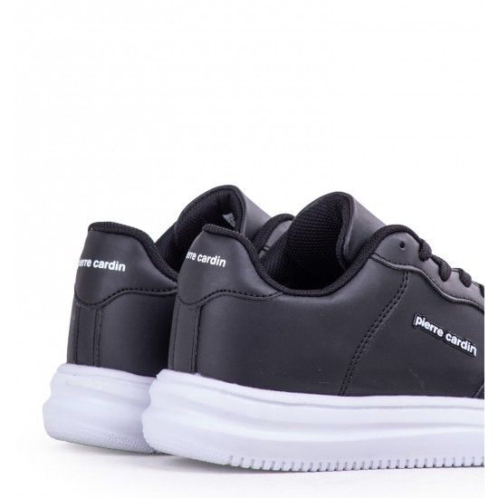 Pierre Cardin Kadın Düz Beyaz Günlük Sneaker Ayakkabı Siyah Beyaz Pierre Cardin Kadın Düz Beyaz Günlük Sneaker Ayakkabı Siyah Beyaz