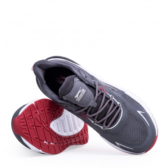 Slazenger Erkek Spor Ayakkabı Günlük Koşu Sneaker Wolt Füme