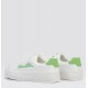 Benetton 10102  Yüksek Taban Günlük Kadın Sneaker Ayakkabı Beyaz Yeşil