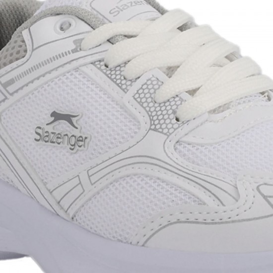 Slazenger Gıma Günlük Kadın Sneaker Ayakkabı Beyaz Gümüş