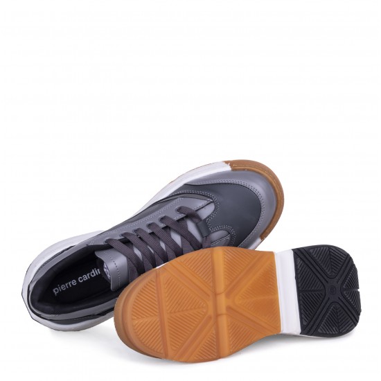Pierre Cardin Günlük Erkek Sneaker Ayakkabı 28214 Gri