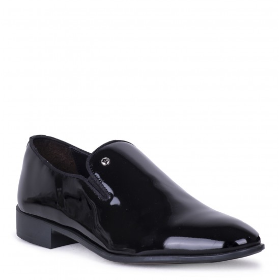 Pierre Cardin Erkek Klasik Rugan Ayakkabı 70BN3 Siyah Rugan