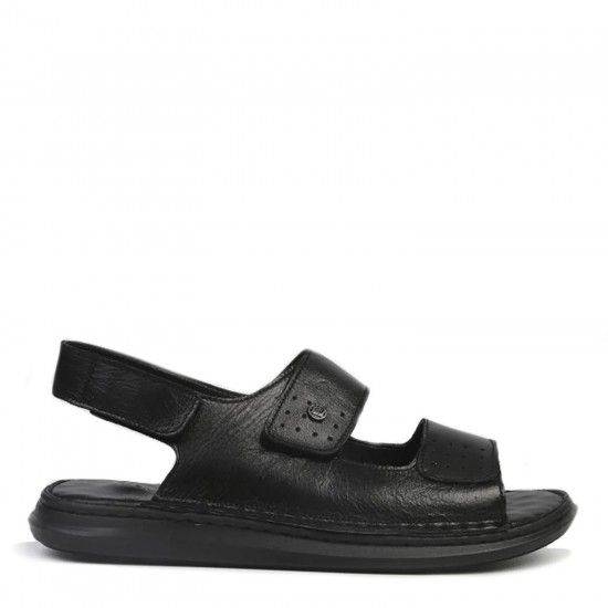 Pierre Cardin 5112Günlük Erkek Hakiki Deri Sandalet Hac Umre Siyah Pierre Cardin 5112Günlük Erkek Hakiki Deri Sandalet Hac Umre Siyah