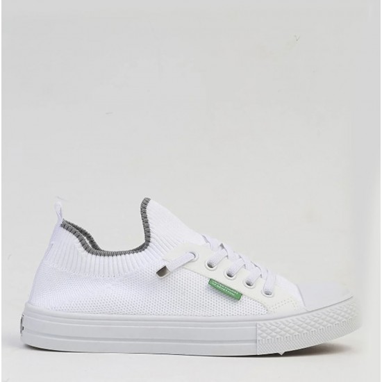 Benetton 10233 Kadın Günlük Sneaker Ayakkabı Beyaz