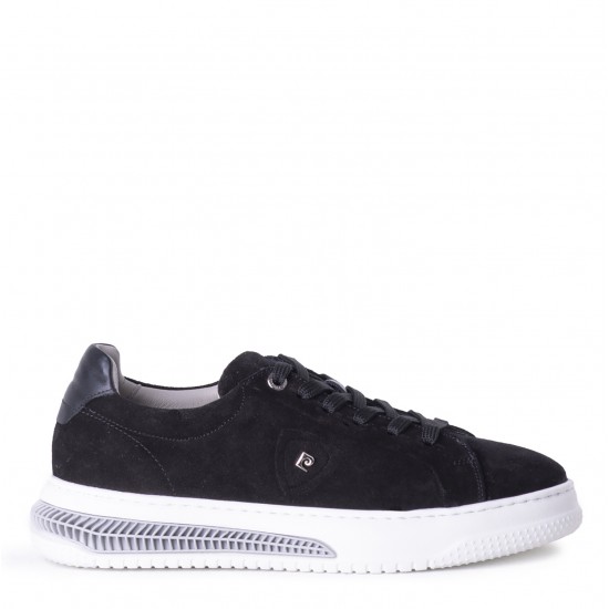 Pierre Cardin 335749 Erkek Günlük Sneaker Ayakkabı Siyah Süet