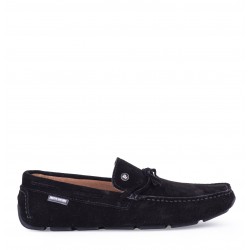 Pierre Cardin 4M 241012 Erkek Hakiki Deri Loafer Ayakkabı Siyah Süet