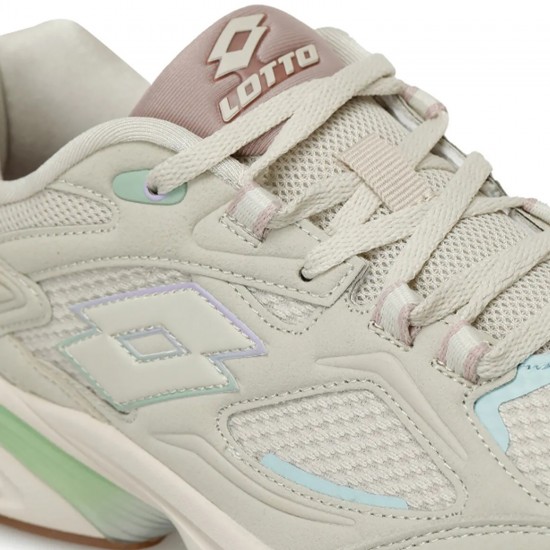 Lotto Norwell Günlük Kadın Sneaker Ayakkabı Yürüyüş Koşu Bej