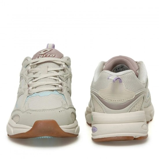 Lotto 4M Norwell Günlük Kadın Sneaker Ayakkabı Bej