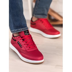 Ayakkabix Sneaker Erkek Spor Ayakkabı Günlük Yürüyüş Kırmızı Ayakkabix Sneaker Erkek Spor Ayakkabı Günlük Yürüyüş Kırmızı