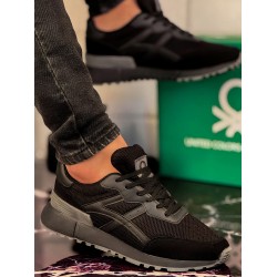 Benetton Erkek Sneaker Ayakkabı 988 Siyah